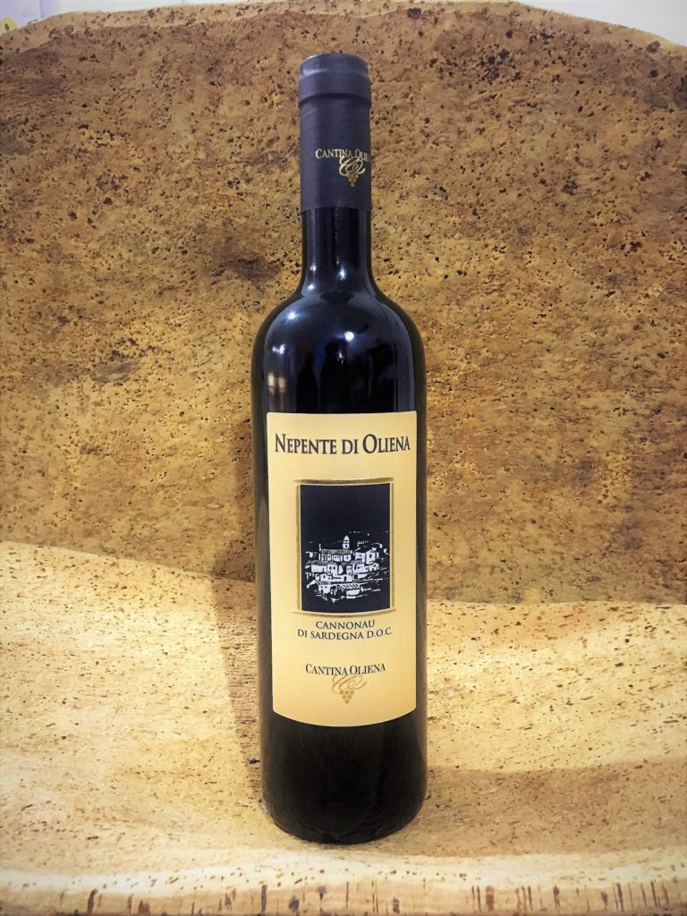 Nepente   Cannonau di Sardegna Doc                        Cantina Oliena (Nuoro)                                       14.5 gradi       24€  cal 6€      